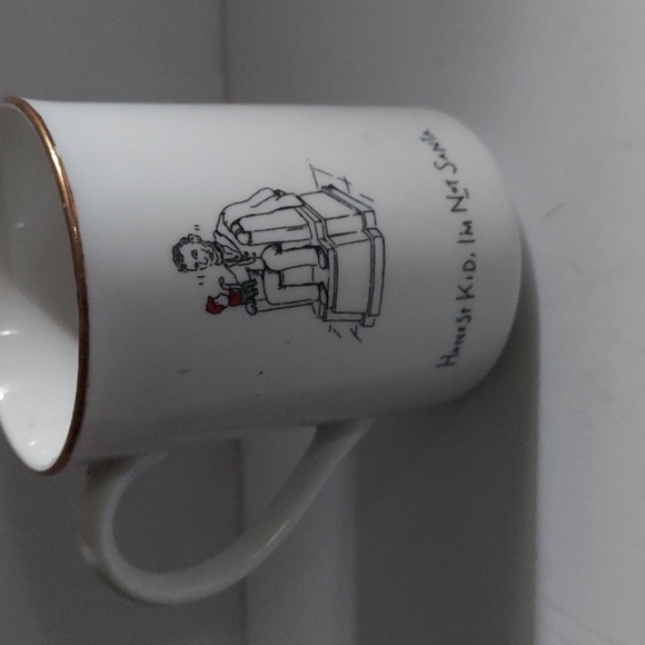 MERRY MASTERPIECES ABE LINCOLN CHRISTMAS MUG - Picture 2 of 3